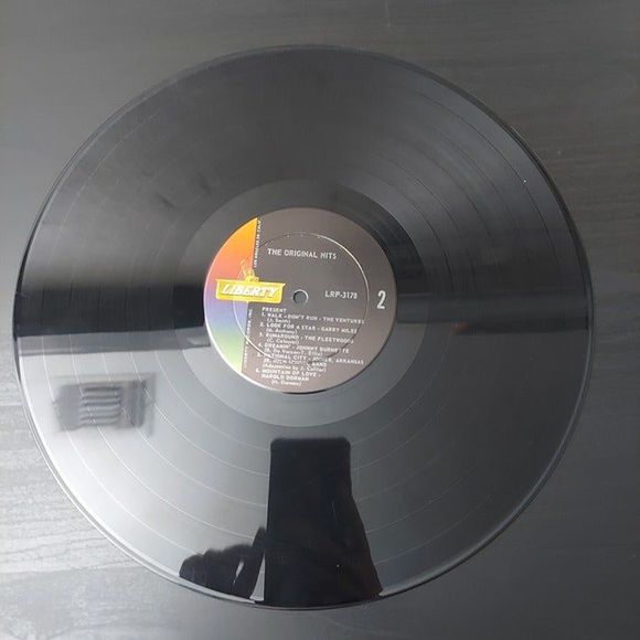 The Original Hits, Past & Present Vinyl Record LP - 1960 - Liberty LRP 3178 - Picture 8 of 9